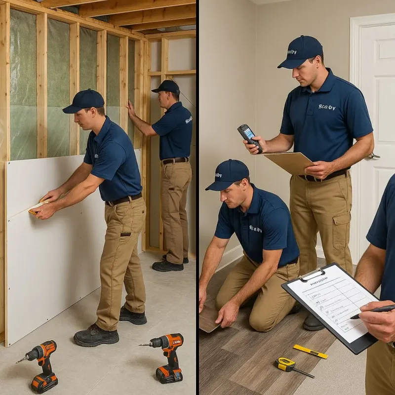 Repairs and Reconstruction process in Dent, OH